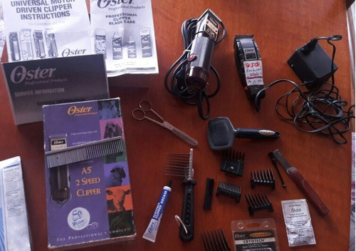 2 Esquiladoras Oster Máquinas Cortar Pelo Perros Mascotas 0