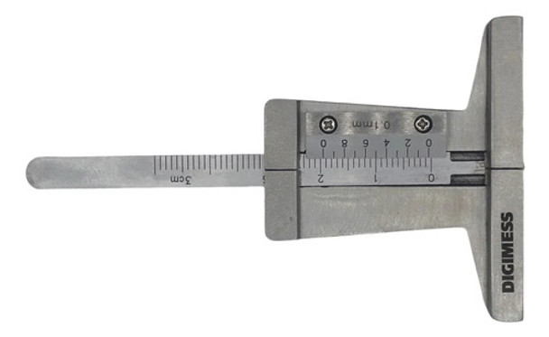 Medidor De Sulco De Pneu 30mm Digimess 100200m 0