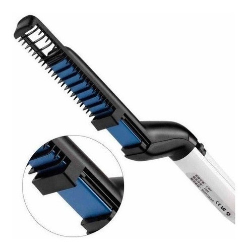 Prancha Pente Escova Chapinha Modeladora Cabelo Barba 0