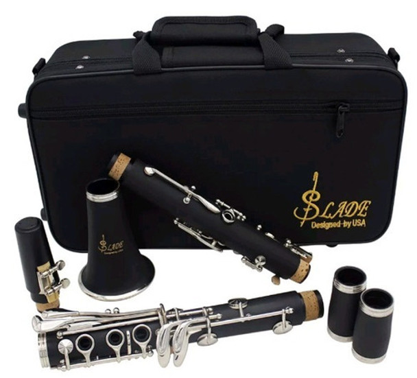 Clarinete Clarineta 17 Chaves Com Estojo Slade Ammoon Ccb 0 Clarinete Clarineta 17 Chaves Com Estojo Slade Ammoon Ccb 0