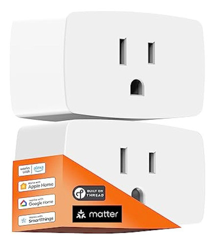 Matter Over Thread Smart Plug, Mini Tomacorriente 0