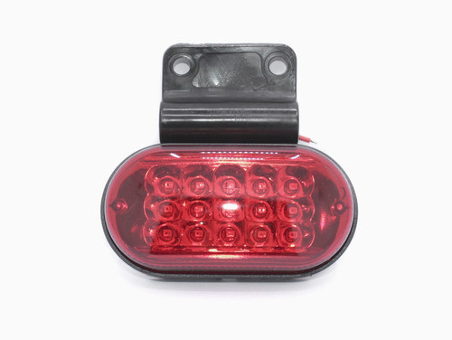 Faro Lateral Univ. Oval Led Rojo 12v 0