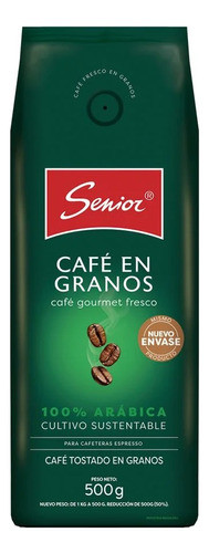Café  Grano Senior 500grs Para Molinillo Eléctrico O Manual 0