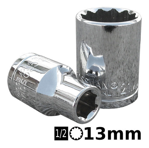Bocallave Estriada 1/2 13mm Crossmaster 0