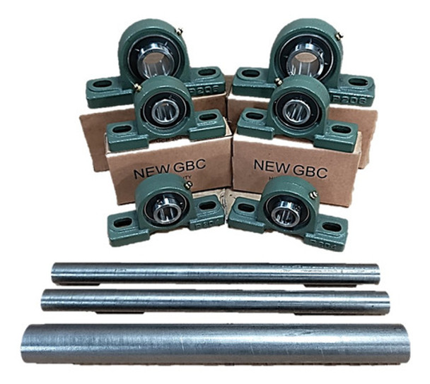 Kit Rodamientos Roladora Hidráulica - Ejes - Roladora Hierro 0