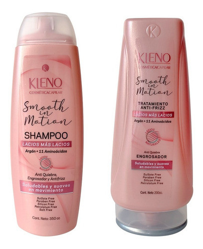 Shampoo  + Tratamiento Kleno Smooth In Motion Lacios 350cc 0