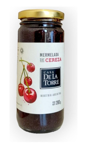 Mermelada De Cereza *280g Casa De La Torre 0