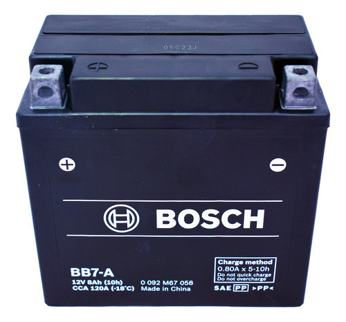 Bateria Agm Bosch 0092m67058 0