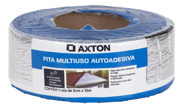 Fita Asfáltica Adesiva Multiuso Profissional - Axton 0