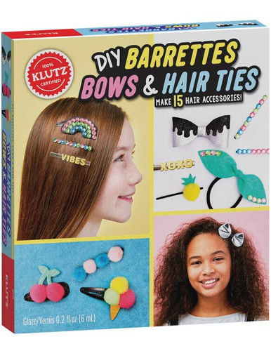 Diy Barrettes Bow & Hair Ties Scholastic - Mosca 0
