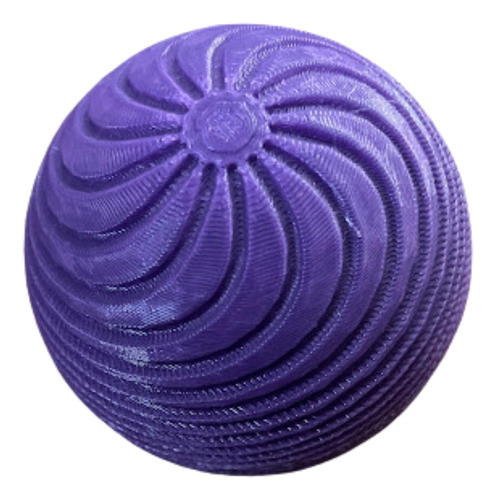 Pelota Texturadora (7,5 Cms) Cerámica - Mod. Lineas Finas 0