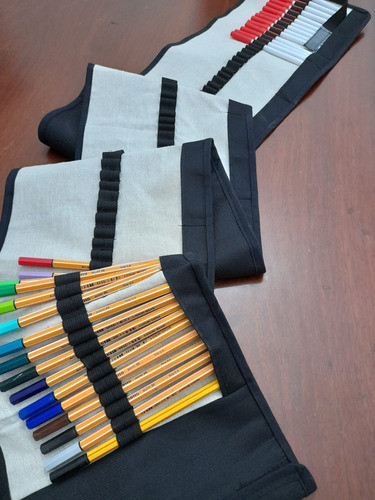 Cartuchera Enrollables Para 100 Lápices 0