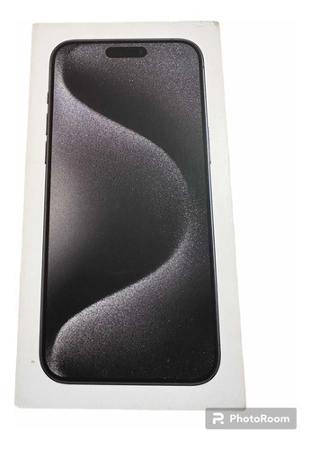 Cajita Vacía Para iPhone 15 Pro Max Black Titanium 512 Gb 0