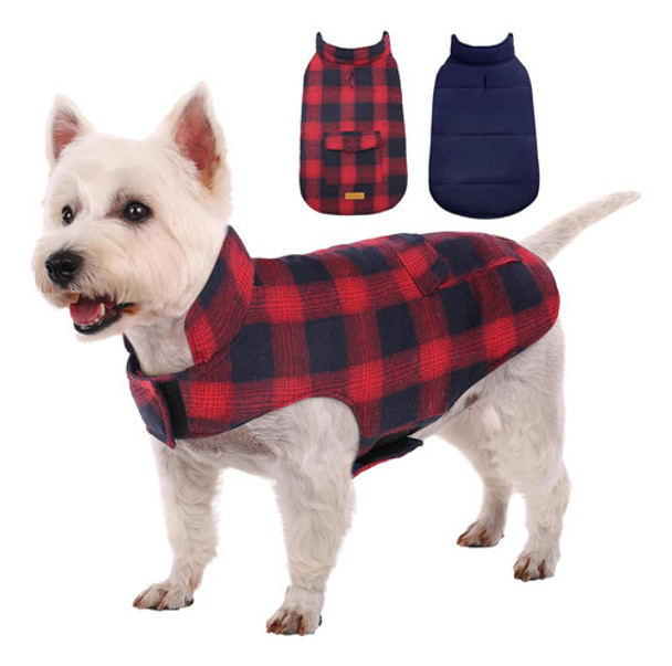 Casaco De Inverno Kuoser Dog, Jaqueta Reversível Para Cães, 0