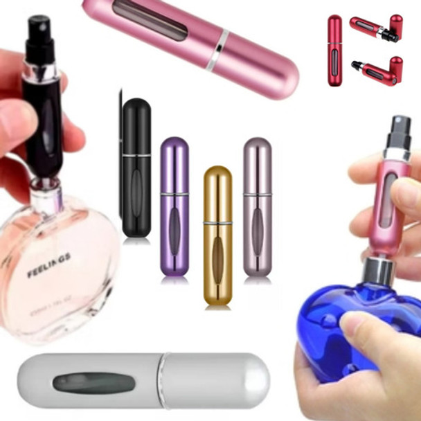 Mini Perfumero Recargable Portatil Spray 5 Ml Lefemme 0