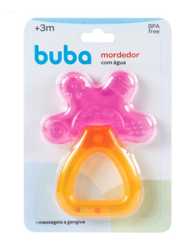 Mordedor Massageador Com Água E Chocalho 6139 - Buba 0
