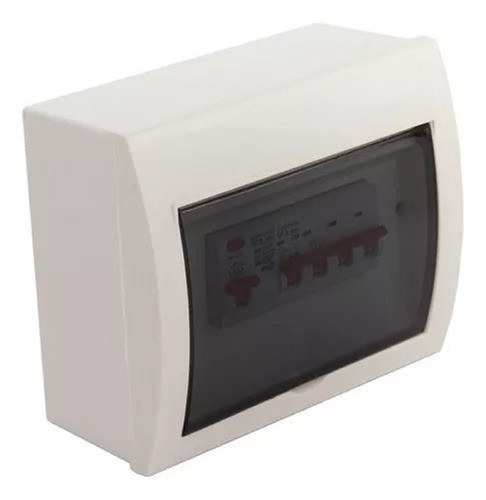 Tablero Exterior 8 Mód. Din Puerta Fumé - Tyt 0