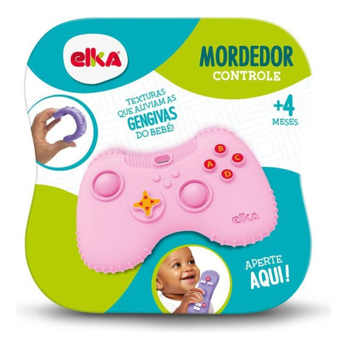 Mordiillo De Videojuegos Rosa - Mosca 0
