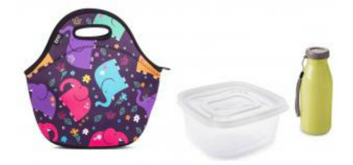 Lanchera + Botella + Vianda Brio 0