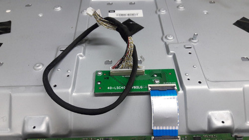Cable Conector Lvds + Placa De Acople + Flex Rca L40nsmart 0