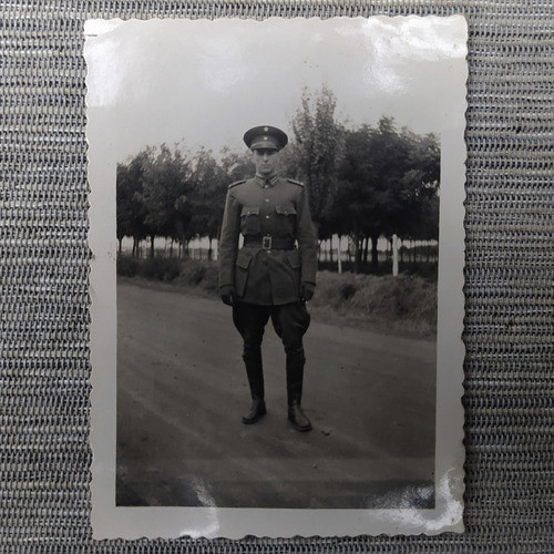Foto Antigua Soldado Ejercito Uniforme T/ Germanico 1938 0