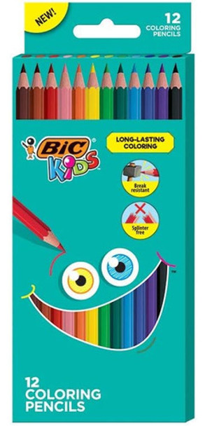 Lápices Colores Bic Kids, 0,7 Mm, Hb2 (2), Minas Surtidas, 0 Lápices Colores Bic Kids, 0,7 Mm, Hb2 (2), Minas Surtidas, 0