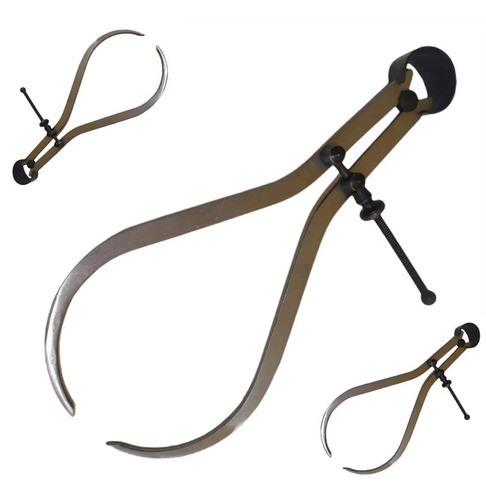 Kit C/ 3 Pçs Compasso Mecânico Externo De 300mm 12 Pol. 0