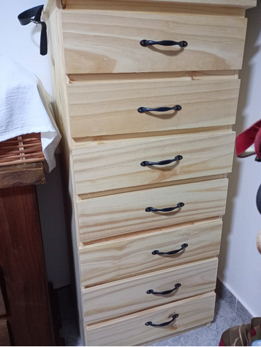 Cajonera 7 Cajones De Pino. Nueva 0