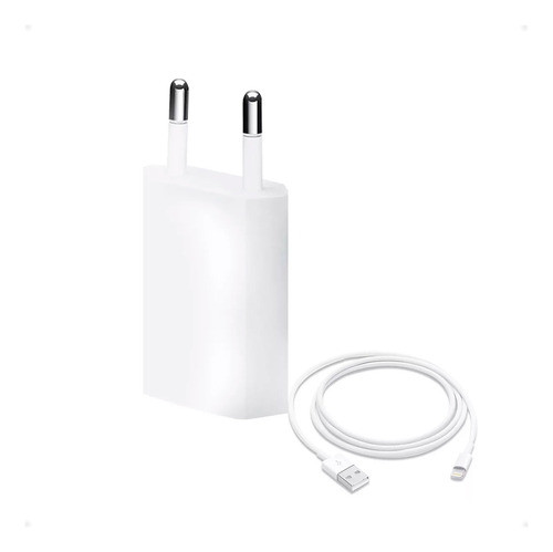Cargador + Cable Usb Compatible Con Lightning Para iPhone 0