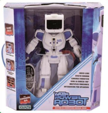 Water Power Robot Interactive Radio Control 2109 Ditoys 0