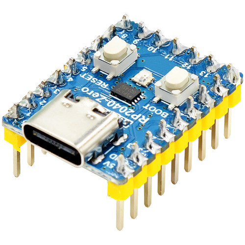 Placa Desenvolvimento Raspberry Pi Pico Rp2040 Zero Nfe 0