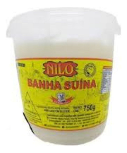 Banha Suina Nilo Pote 350gr 0