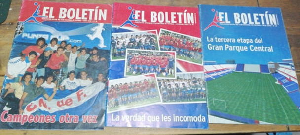 Lote El Boletín Nacional Futbol Año 2008 0