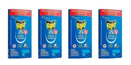 Kit 10 Repelente Pastilha Raid Conte 12 Refis 0