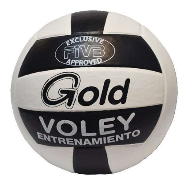 Pelota De Voley Entrenamiento Gold Color Negro 0