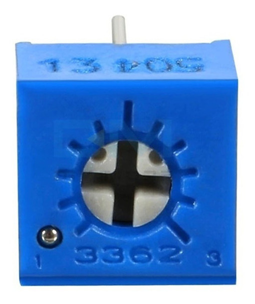 Kit 10 Pçs Potenciômetro Trimpot 1k 3362p Arduino Pic Arm 0