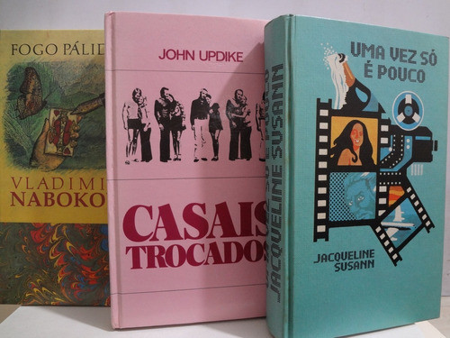 3 Livros Casais Trocados + Uma Vez Só É Pouco + Fogo Pálido 0
