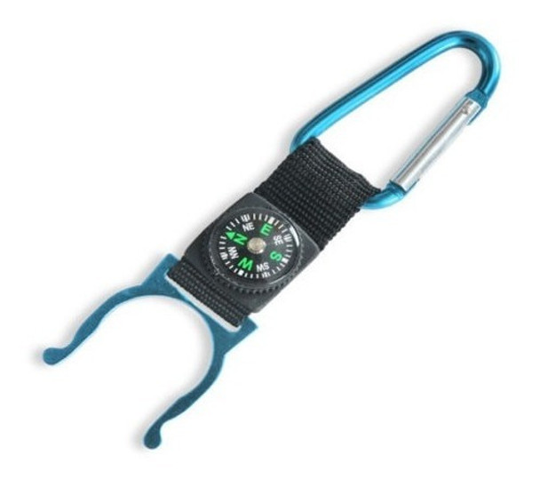 Mosquetón Sujetador De Agua Clip De La Botella Correa Con Br 0