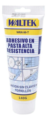 Adhesivo Pasta Alta Resistencia 140g Waltek - Proyectos 0