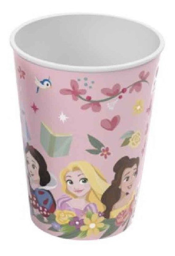 Copo Das Princesas De Plástico 320ml Plasútil 0