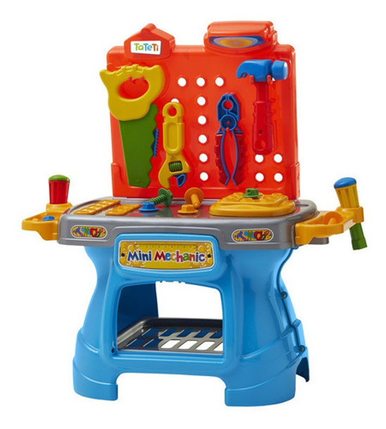 Banco De Trabajo Jugue Calesita Mini Work + Accesorios 0