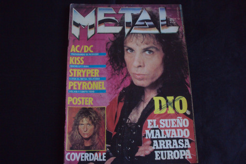 Revista Metal # 76 - Tapa Ronnie James Dio 0