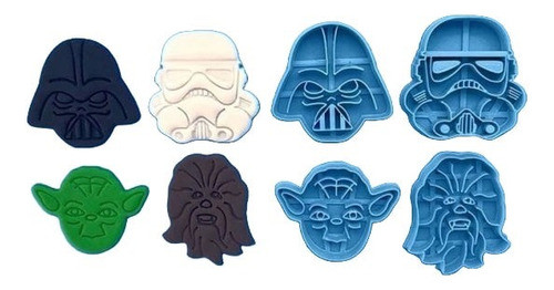 Cortador Kit Star Wars 4 Modelos 0