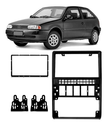 Moldura Multimidia Painel Gol Bola G2 Central Som Mp5 2din 0