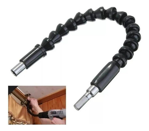 Extensor Flexible Para Taladro 30 Cm  Universal 0