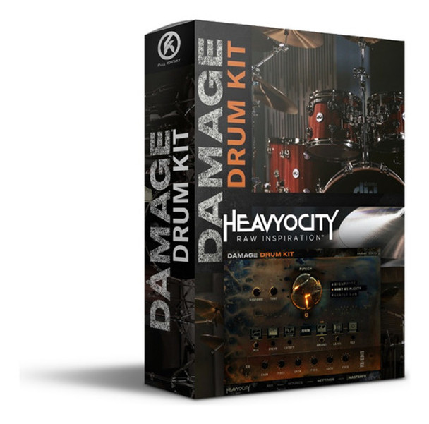 Heavyocity - Damage Drum Kit Kontakt 0