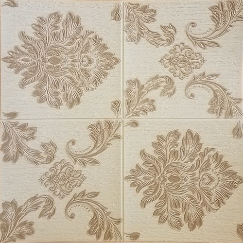 Revestimiento Adhesivo Diseño Elegante Arabescos Beige 0