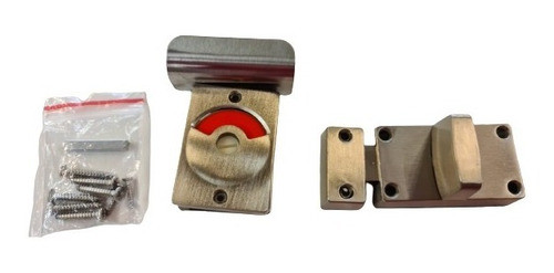 Pasador De Baño, Libre/ocupado De Aplicar. 0