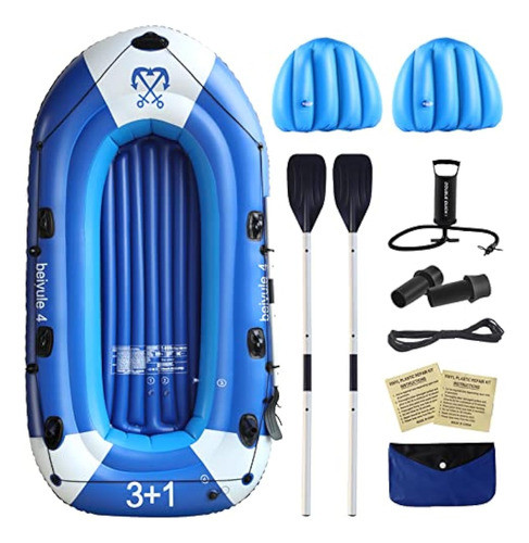 Inflatable Boat,thicken Inflatable Raft For Adults 0