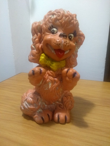 Muñeco Antiguo De Goma Rígida Retro Vintage 0